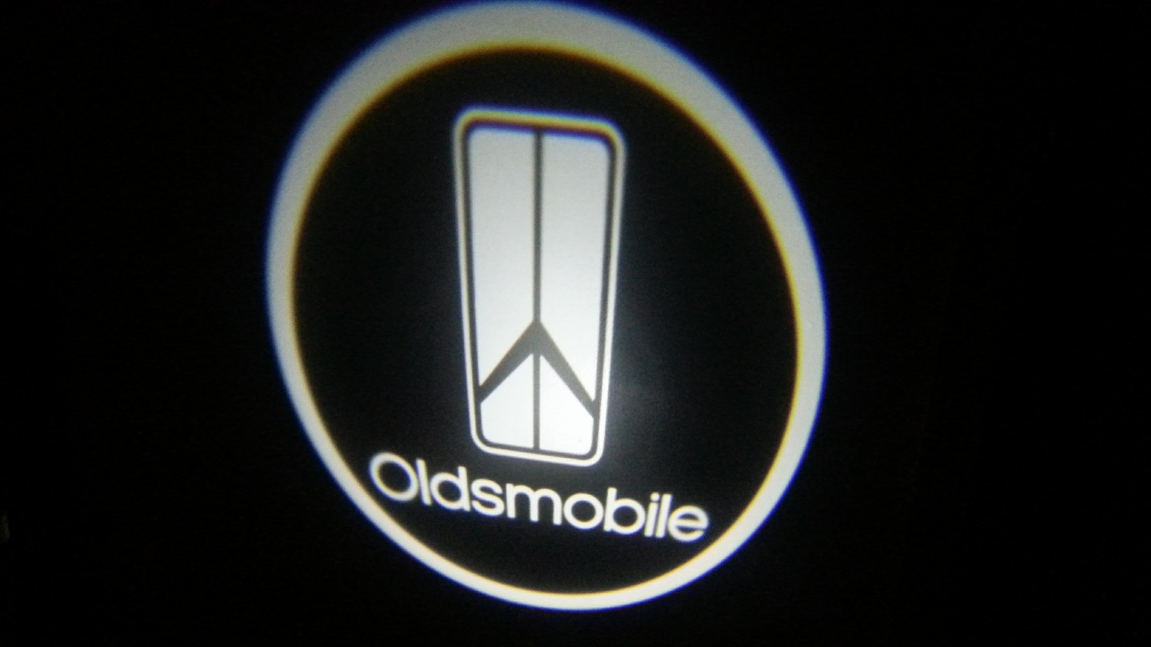 Oldsmobile Logo Puddle Ghost Lights - 