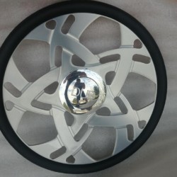 DUB Jungle brushed face steering wheel